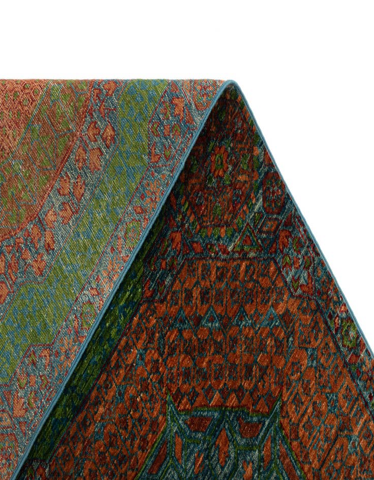 Detail image of  2' 8 x 9' 10 Amina Wool Runner Rug