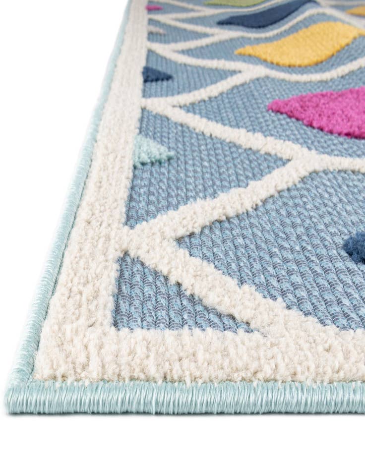 Detail image of  2' x 10'  Washable Aruba Indoor / Outdoor Runner Rug