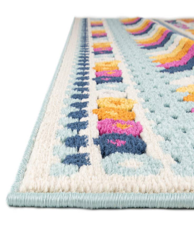 Detail image of  2' x 6'  Washable Aruba Indoor / Outdoor Runner Rug