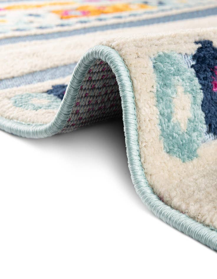 Detail image of  2' x 6'  Washable Aruba Indoor / Outdoor Runner Rug