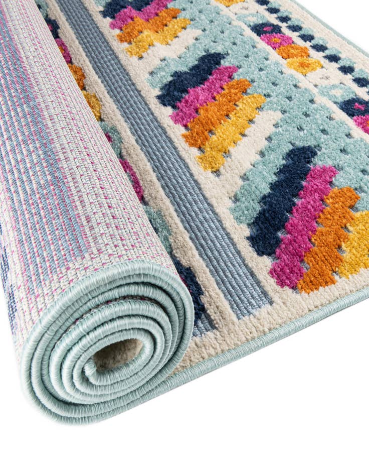 Detail image of  2' x 6'  Washable Aruba Indoor / Outdoor Runner Rug