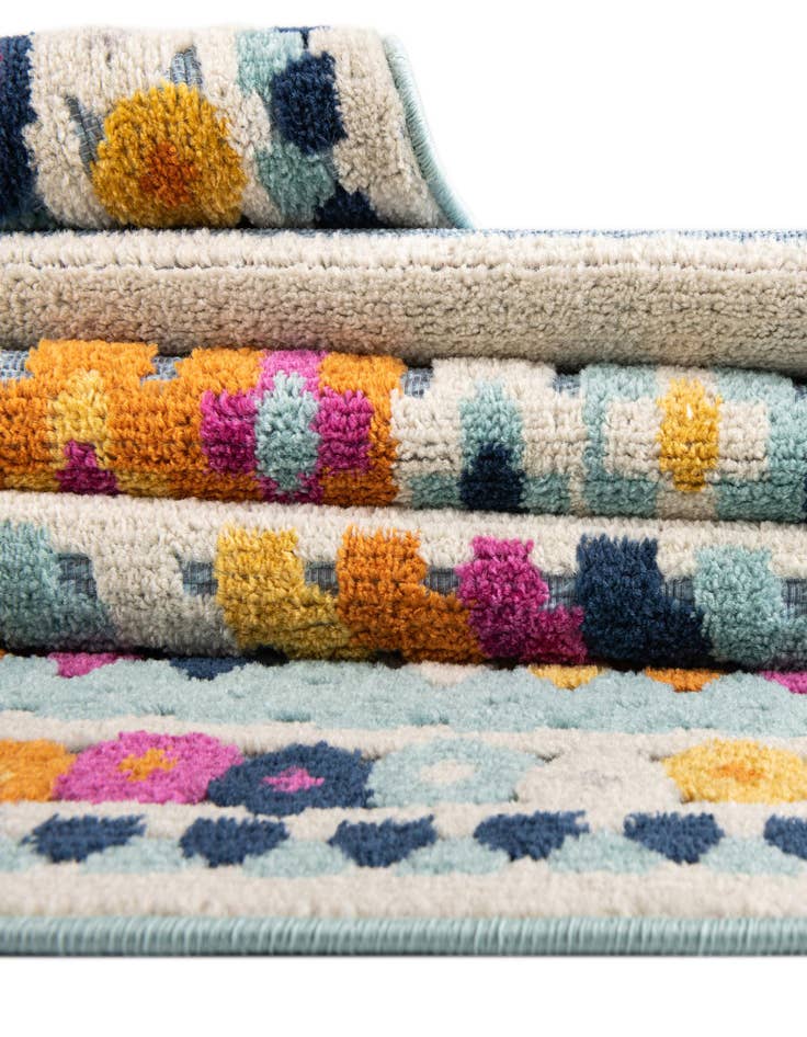 Detail image of  2' x 6'  Washable Aruba Indoor / Outdoor Runner Rug