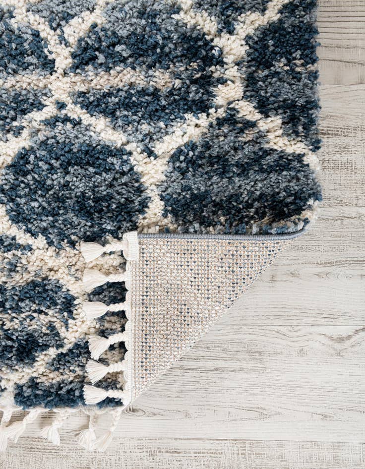 Detail image of  2' 2 x 6' Athena Shag Runner Rug