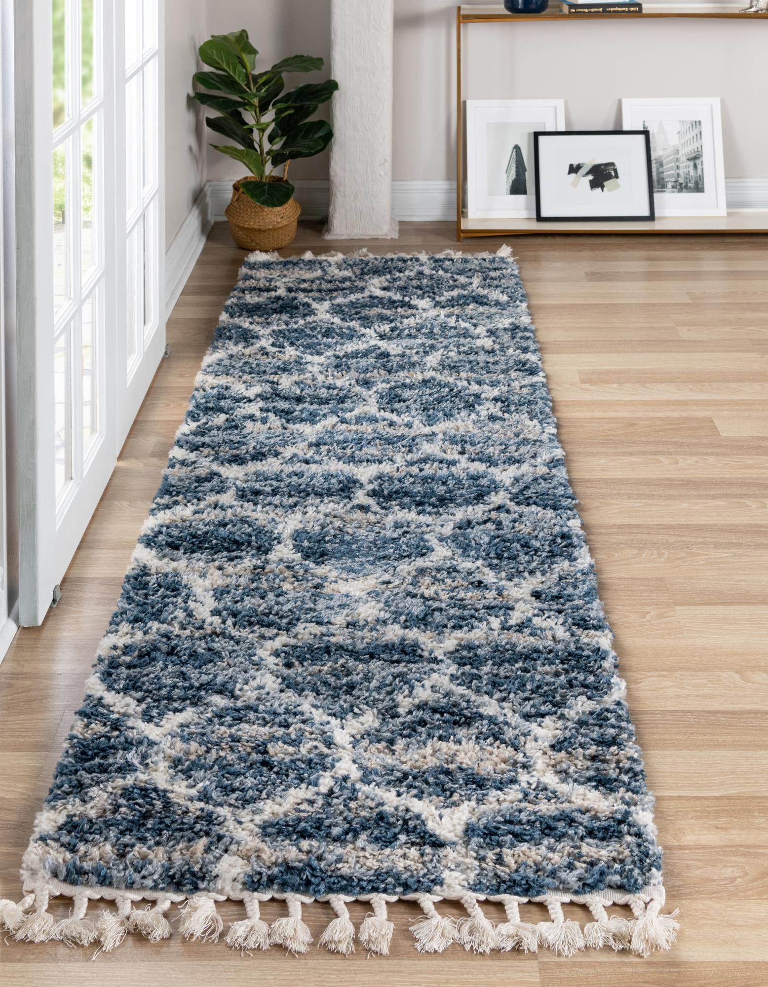  2' 2 x 6' Athena Shag Runner Rug