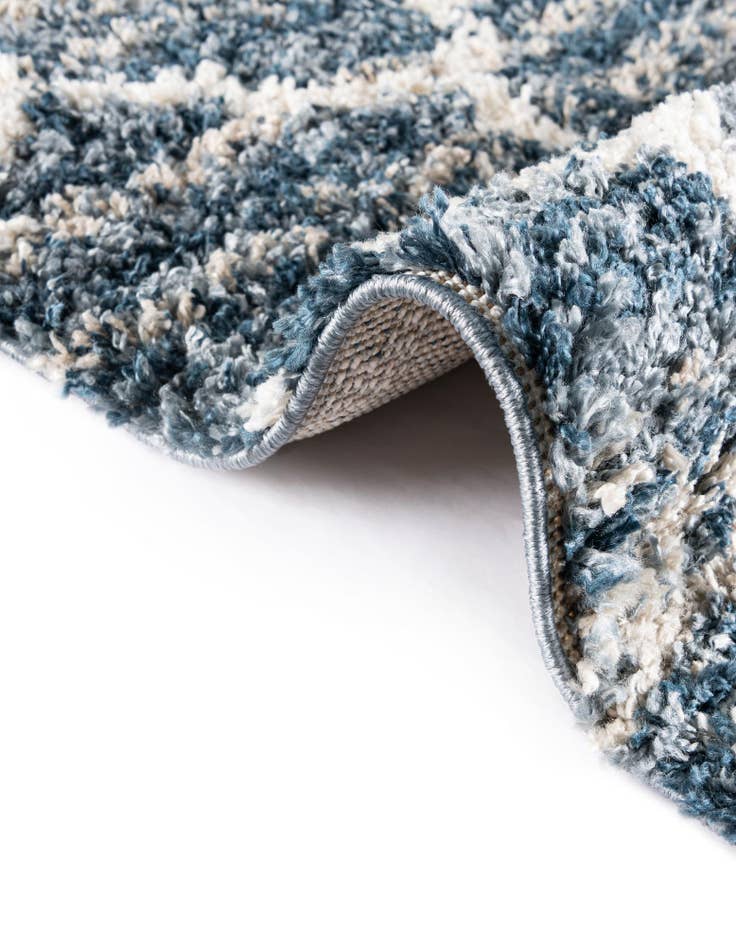 Detail image of  2' 2 x 6' Athena Shag Runner Rug