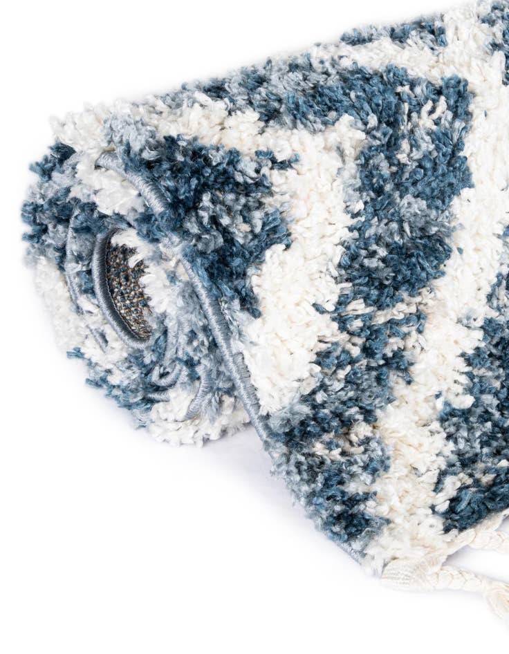 Detail image of  2' 7 x 8' 2 Athena Shag Runner Rug