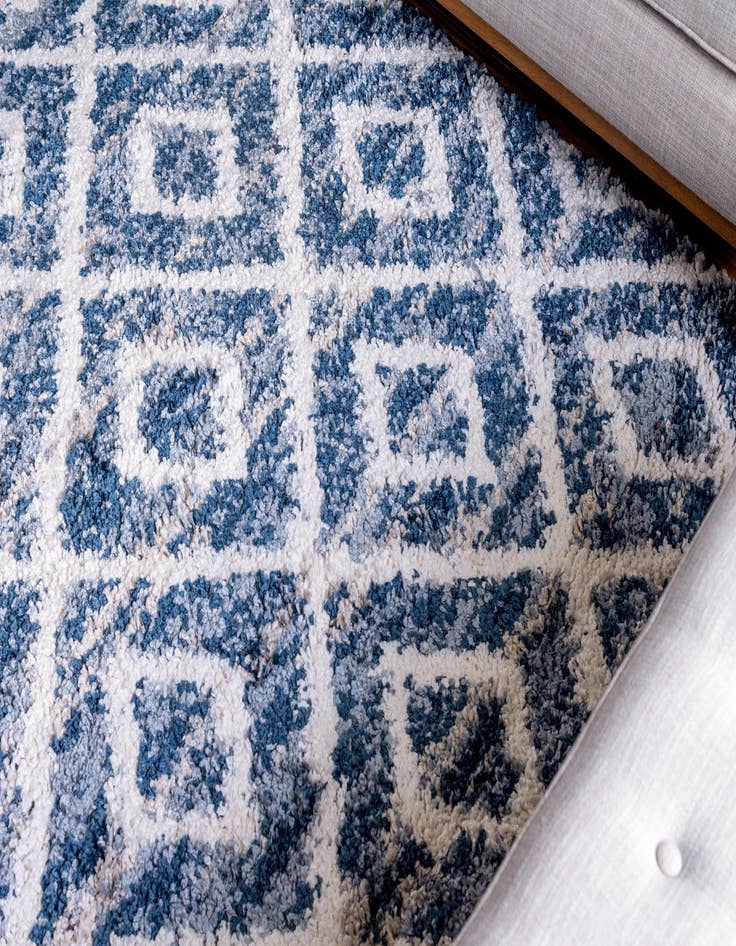 Detail image of  2' 7 x 8' 2 Athena Shag Runner Rug
