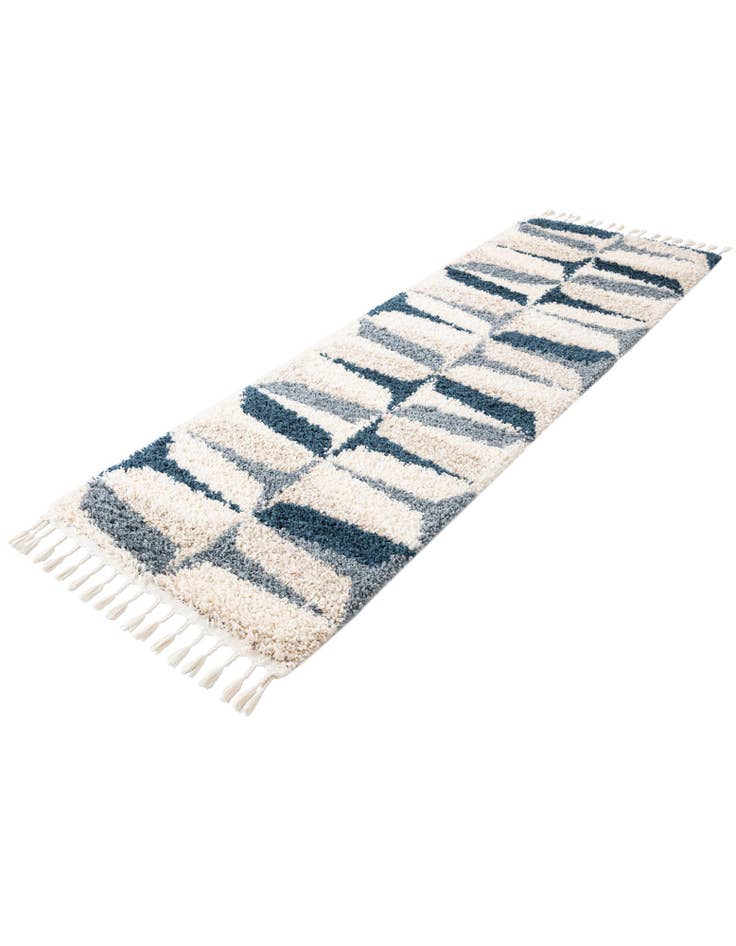 Detail image of  2' 7 x 8' 2 Athena Shag Runner Rug