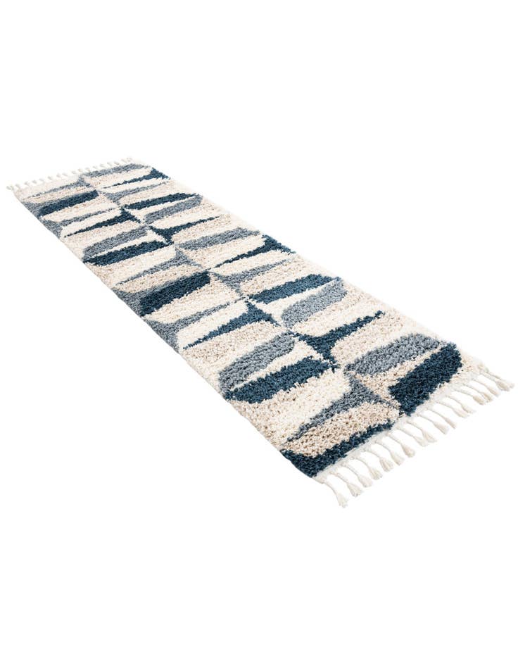 Detail image of  2' 7 x 8' 2 Athena Shag Runner Rug