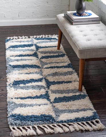  2' 2 x 6' Athena Shag Runner Rug