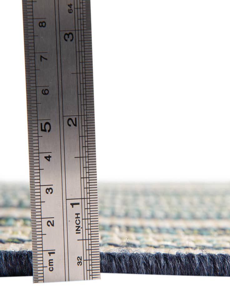 Detail image of  2' 7 x 10'  Washable Baja Indoor / Outdoor Runner Rug