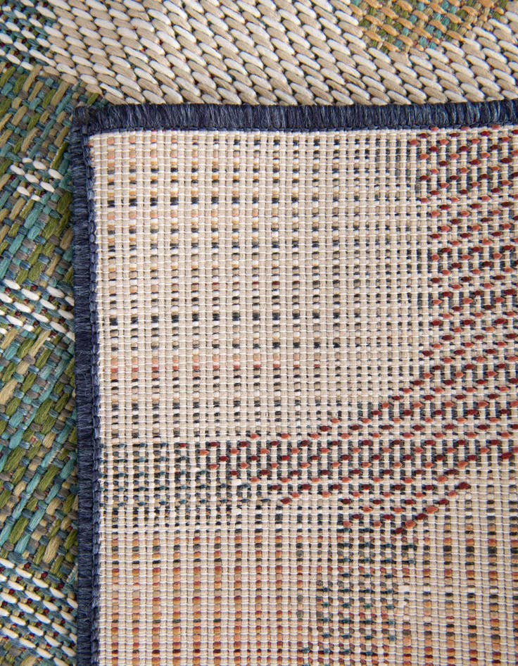 Detail image of  2' x 5' 1  Washable Baja Indoor / Outdoor Runner Rug
