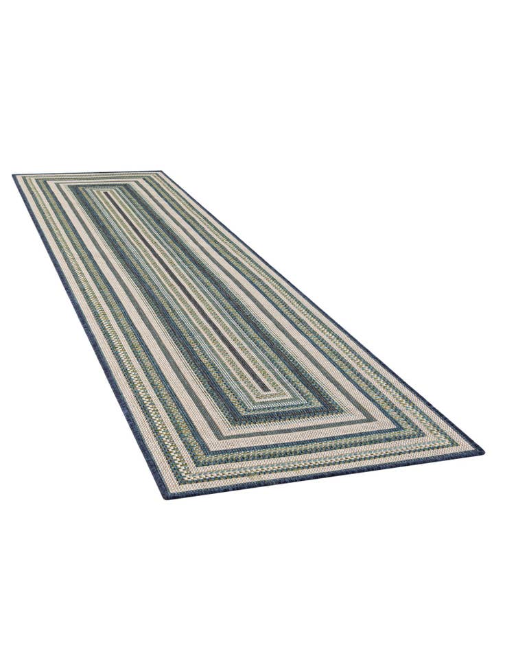Detail image of  2' 7 x 10'  Washable Baja Indoor / Outdoor Runner Rug