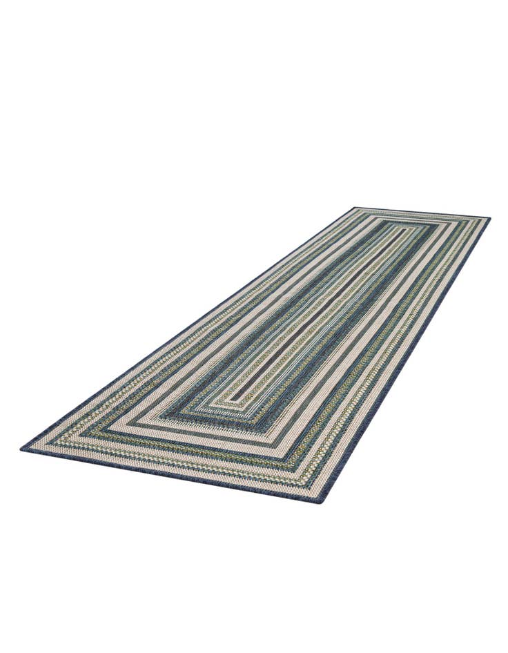 Detail image of  2' 7 x 10'  Washable Baja Indoor / Outdoor Runner Rug