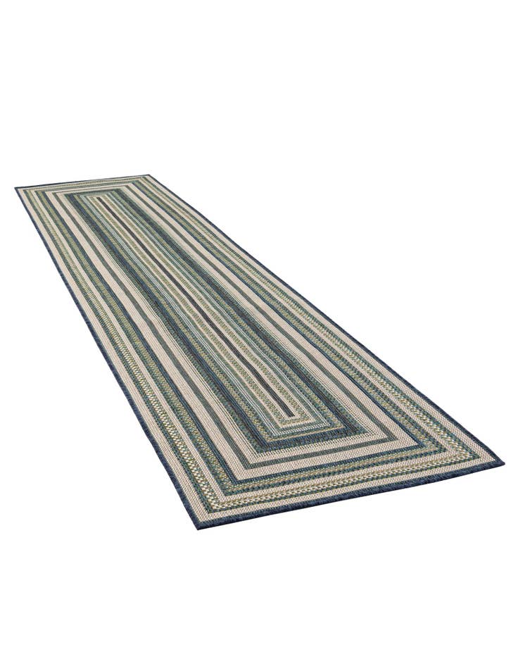 Detail image of  2' 7 x 12'  Washable Baja Indoor / Outdoor Runner Rug