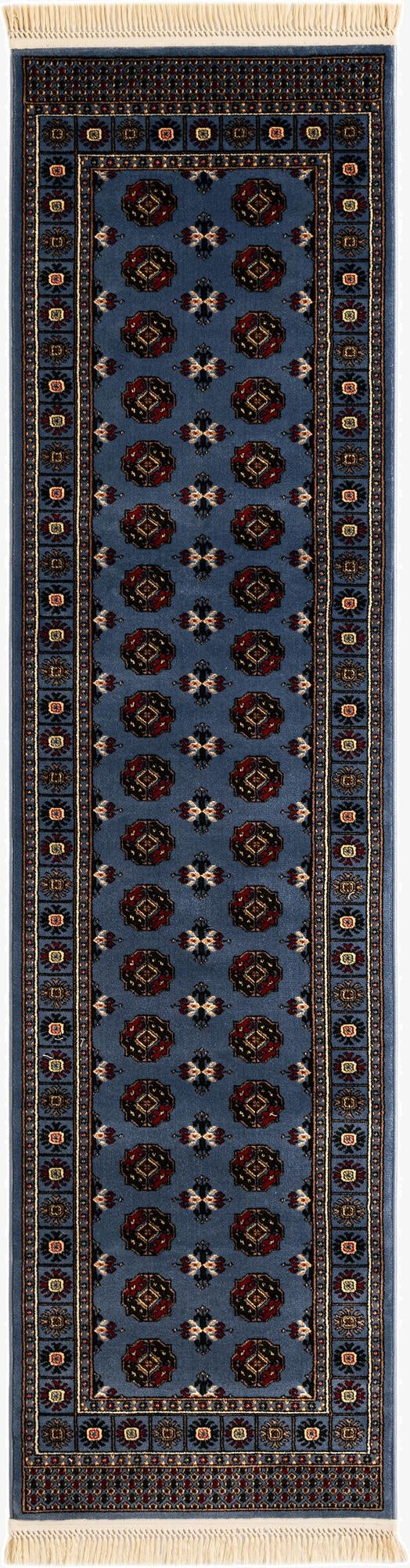  2' 7 x 10' Bokhara Runner Rug