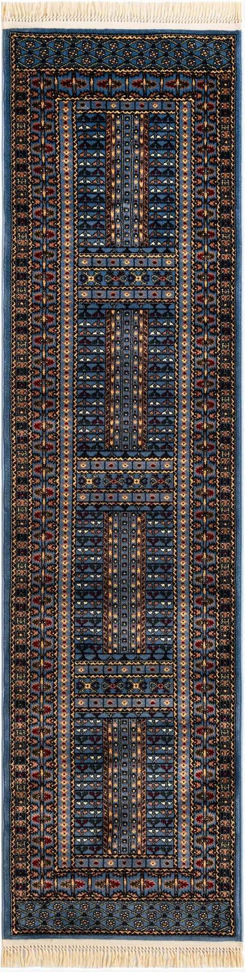 2' 7 x 10' Bokhara Runner Rug