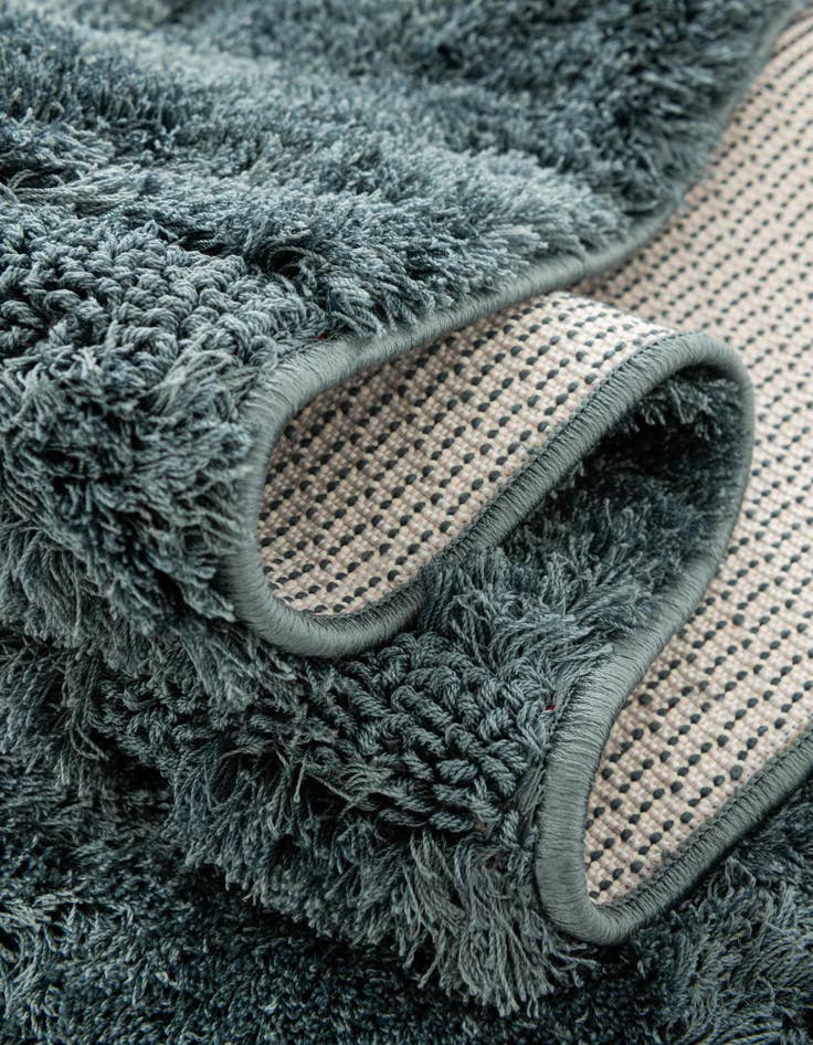 Detail image of  2' 7 x 10' Botanical Shag Runner Rug