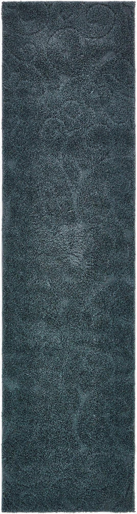  2' 7 x 10' Botanical Shag Runner Rug