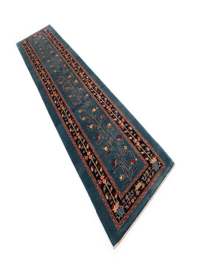 Detail image of 2' 8 x 11' 3 Bulurbaft Wool Runner Rug