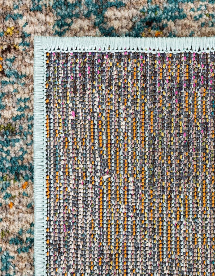 Detail image of  2' 7 x 10'  Washable Carnevale Runner Rug