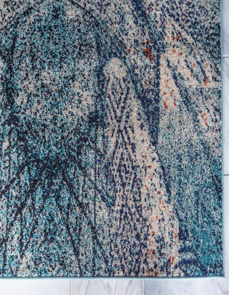 Detail image of  2' x 6' 9  Washable Carnevale Runner Rug