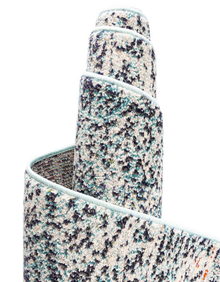 Detail image of  2' x 6' 9  Washable Carnevale Runner Rug