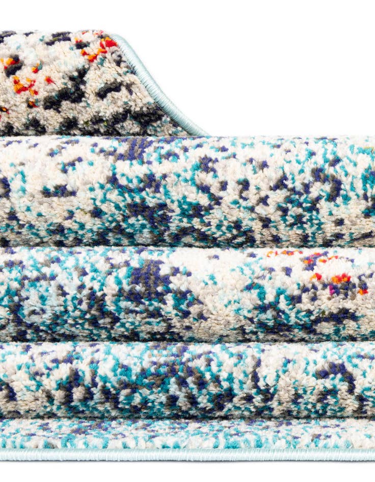 Detail image of  2' x 6' 9  Washable Carnevale Runner Rug