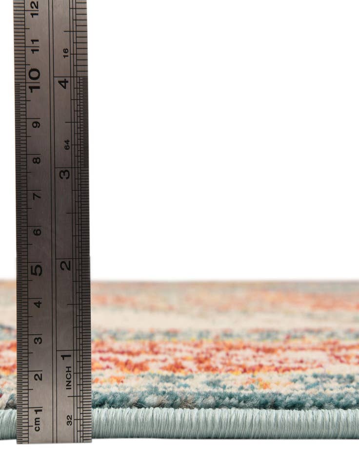 Detail image of  2' 7 x 10'  Washable Carnevale Runner Rug