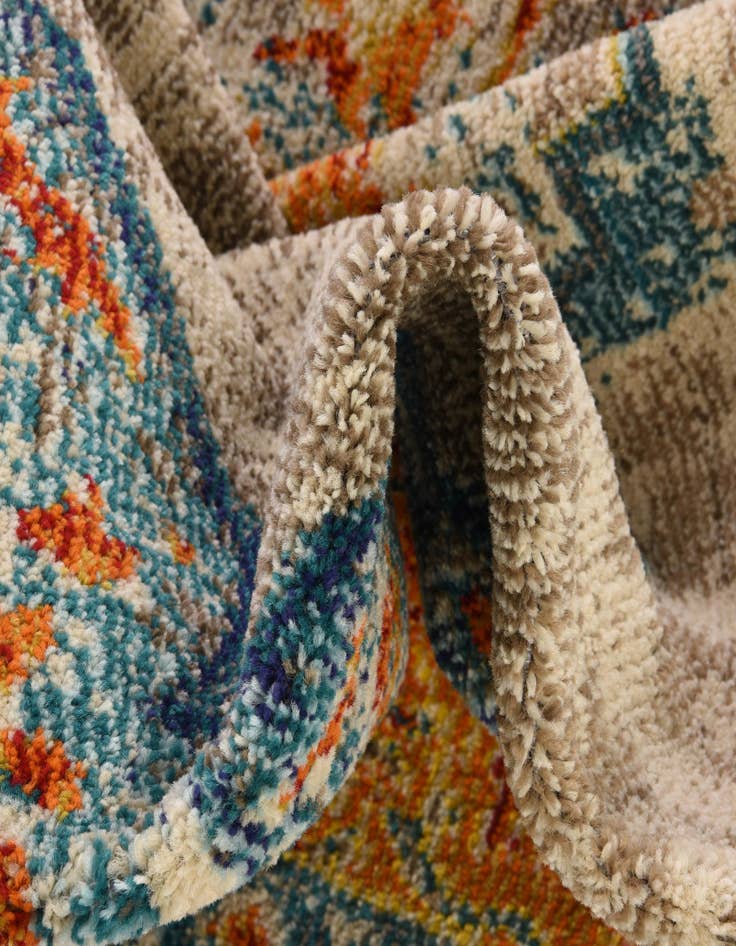 Detail image of  2' x 6' 9  Washable Carnevale Runner Rug