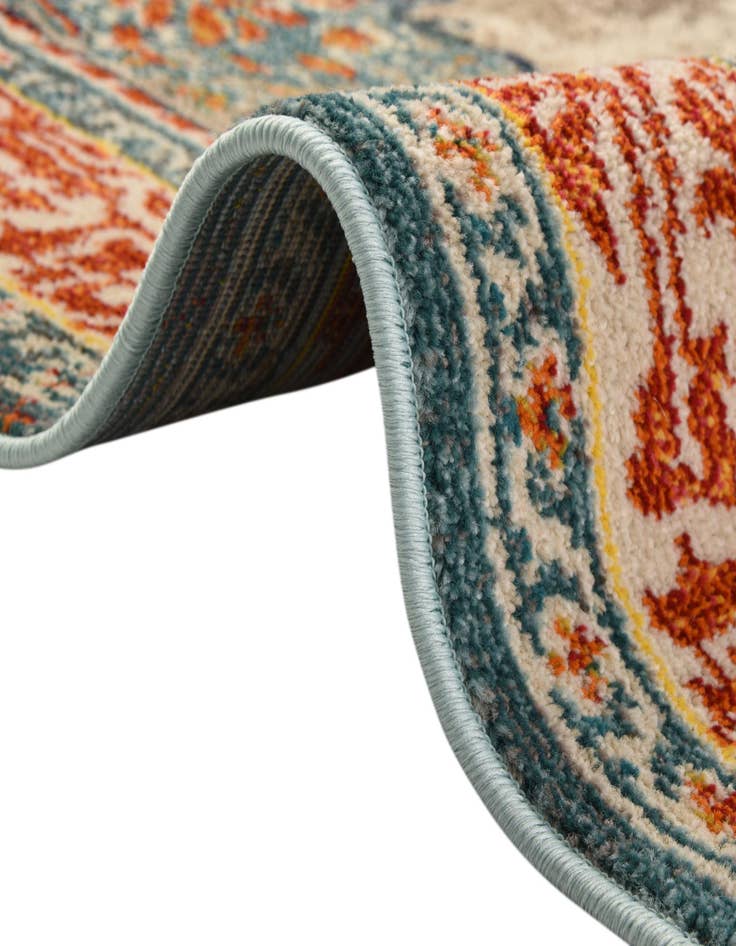 Detail image of  2' x 6' 9  Washable Carnevale Runner Rug