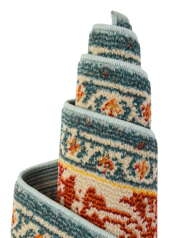 Detail image of  2' x 6' 9  Washable Carnevale Runner Rug