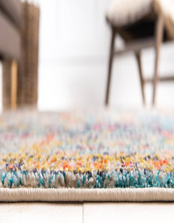 Detail image of  2' x 6' 9  Washable El Paso Runner Rug