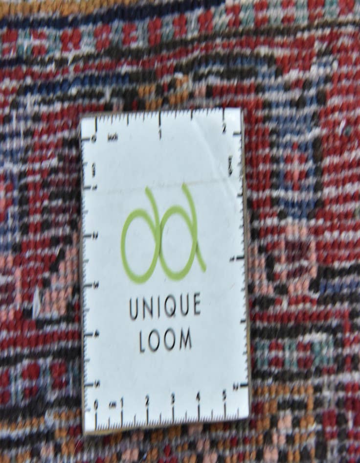 Detail image of  3' 5 x 10'  Hand Knotted Farahan Persian Wool Runner Rug