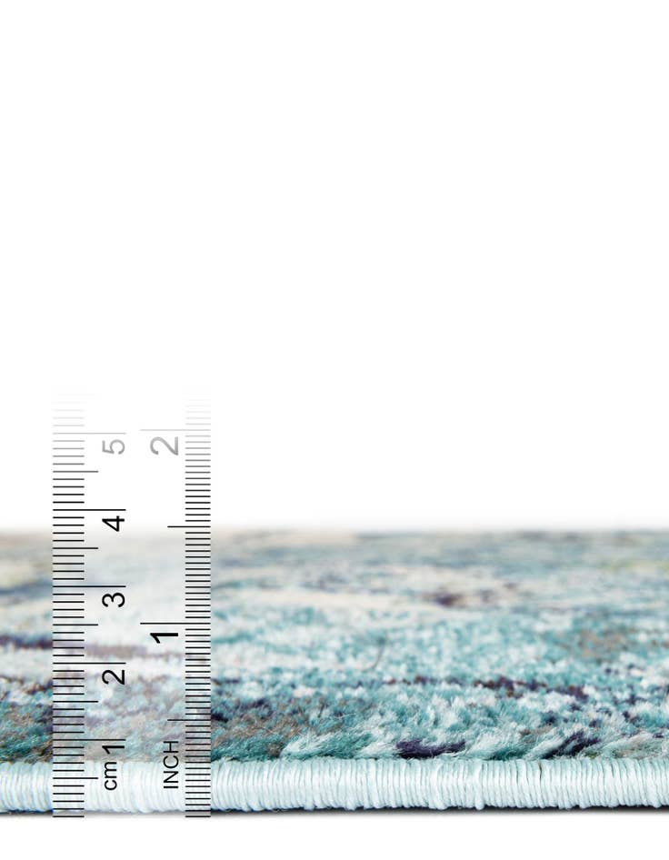 Detail image of  2' 7 x 10'  Washable Fleur Runner Rug