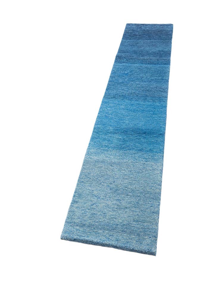 Detail image of  2' 9 x 9' 10  Hand Knotted Gabbeh Wool Runner Rug