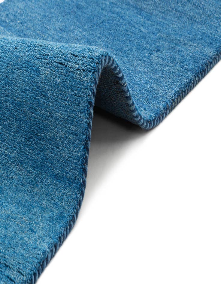 Detail image of  2' 8 x 9' 10  Hand Knotted Gabbeh Wool Runner Rug