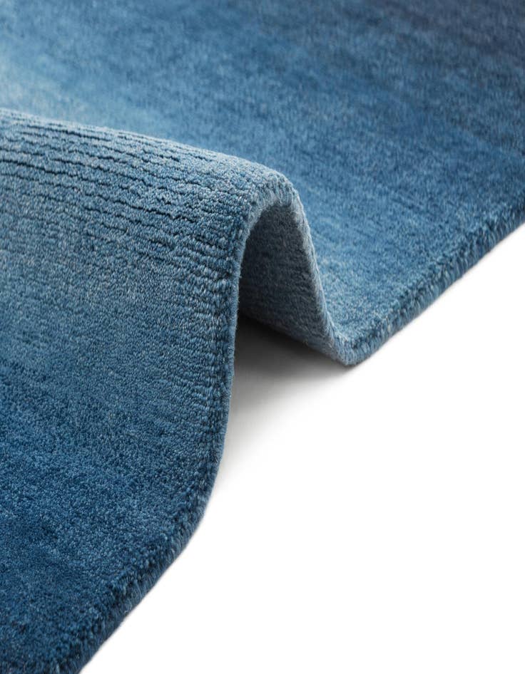 Detail image of  2' 4 x 4' 6  Hand Knotted Gabbeh Wool Runner Rug