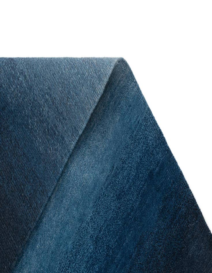 Detail image of  2' 4 x 4' 6  Hand Knotted Gabbeh Wool Runner Rug