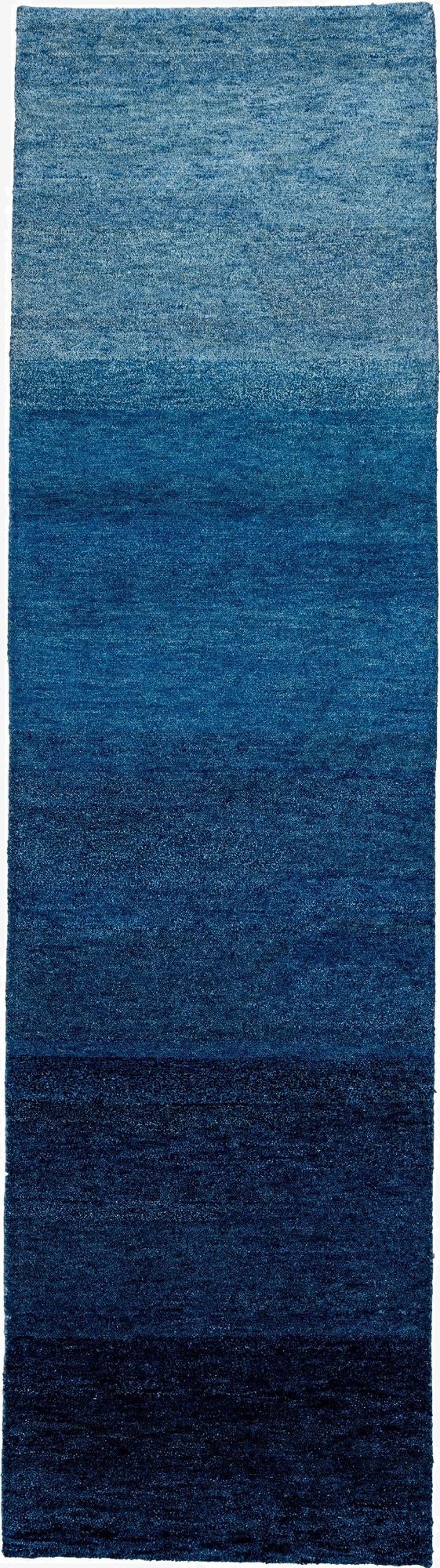 2' 9 x 9' 10  Hand Knotted Gabbeh Wool Runner Rug
