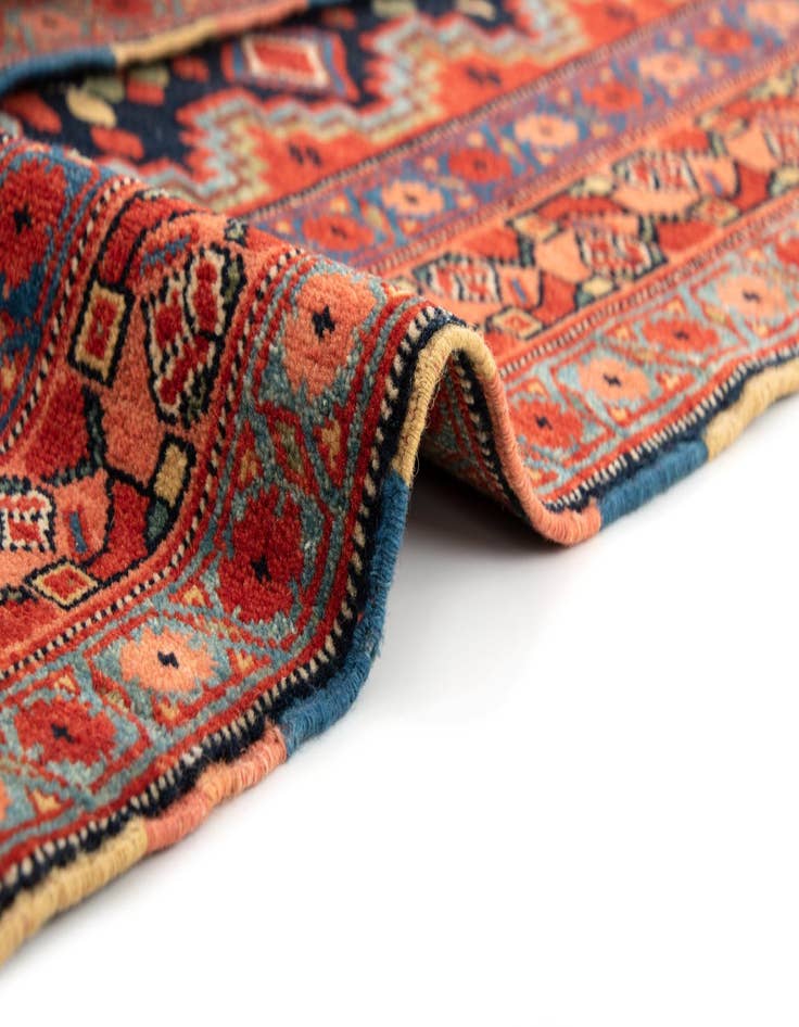 Detail image of 2' 9 x 6' Hand Knotted Ghashghai Persian Runner Rug