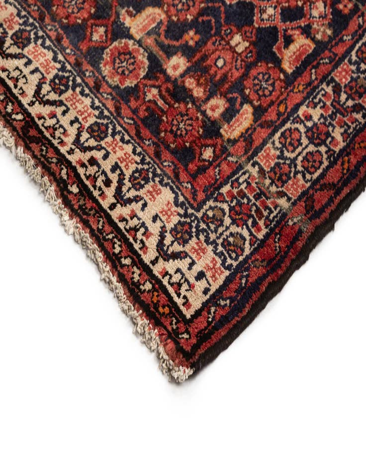 Detail image of  3' 7 x 10' 1 Hamedan Wool Runner Rug