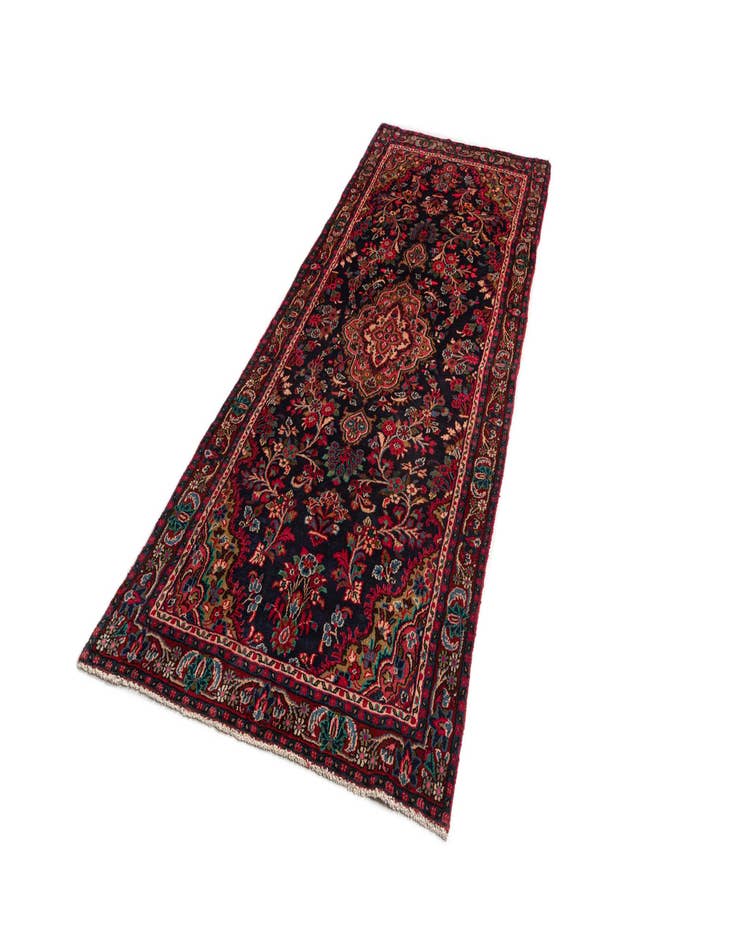 Detail image of  4' 2 x 10' 4 Hamedan Wool Runner Rug