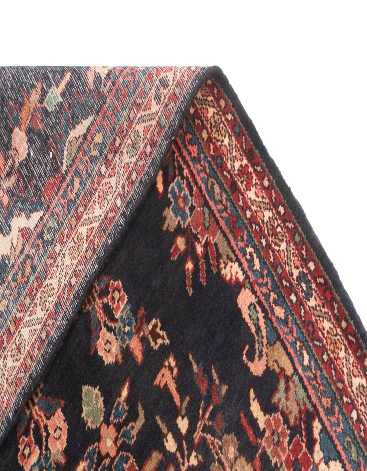 Detail image of  3' 3 x 13' Hamedan Runner Rug