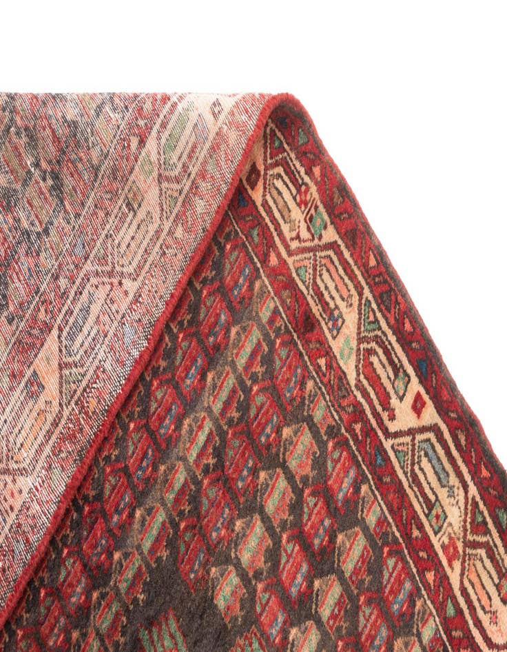 Detail image of  3' 7 x 10' 7 Hamedan Runner Rug