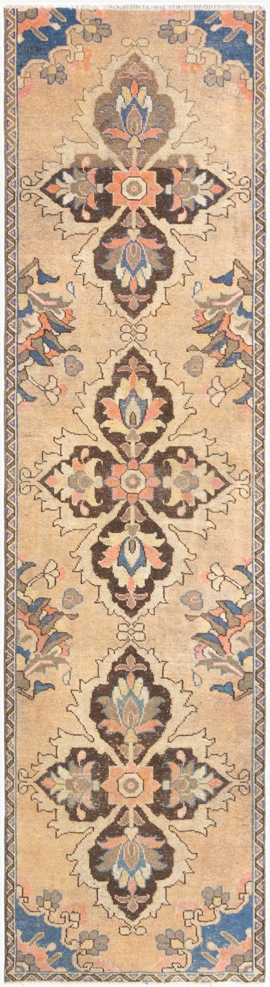  2' 9 x 10' 2 Hamedan Runner Rug