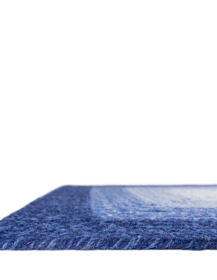 Detail image of  2' x 6' 1  Hand Hand Braided Wool Runner Rug