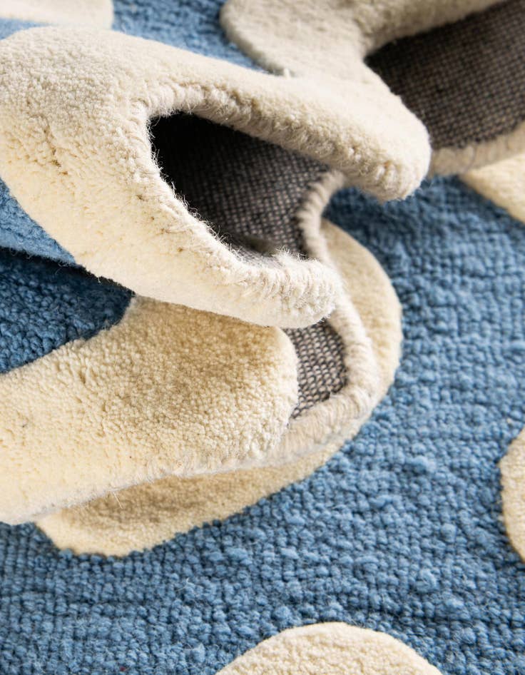 Detail image of  2' 7 x 8' Happy Rugs Wool Runner