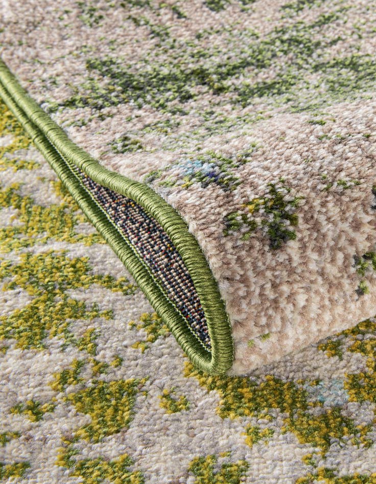Detail image of  2' 7 x 10'  Washable Hyacinth Runner Rug