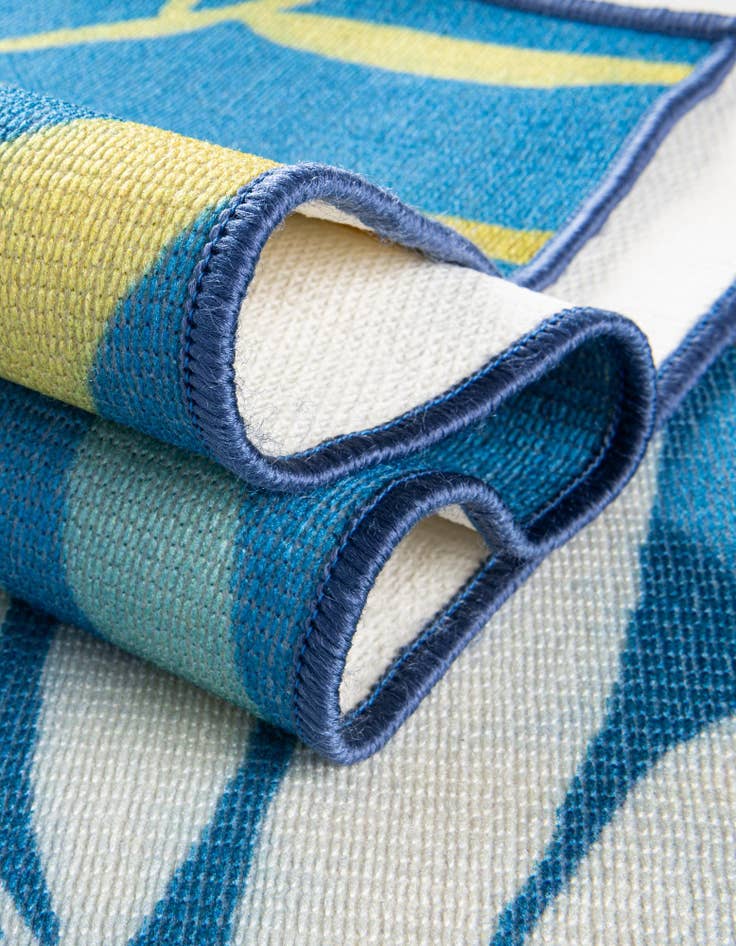 Detail image of  2' x 8'  Washable Jill Zarin Caribbean Indoor / Outdoor Runner Rug